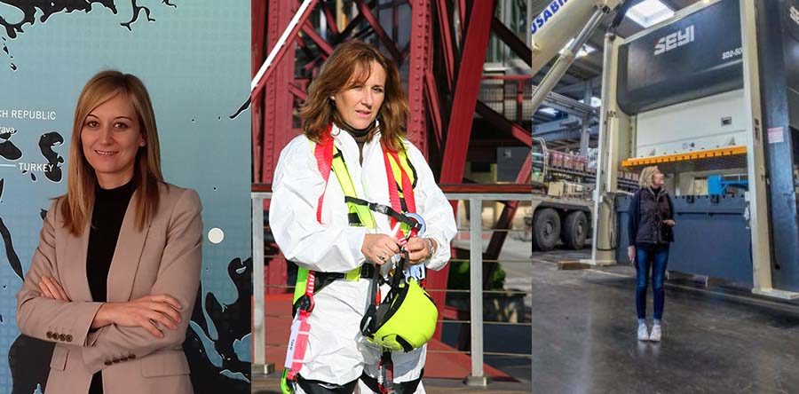 (ES) Begoña San Miguel, Marta Uriarte y Ana Camacho, Premio Empresarial AED 2019
