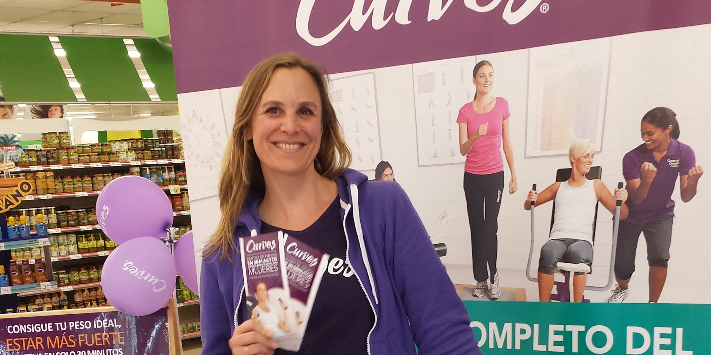 Bea solís san salvador, socia aed, gimnasio curves, algorta, emprendedora, empresaria, vida sana, mujeres,