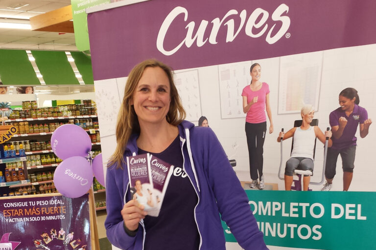 Bea solís san salvador, socia aed, gimnasio curves, algorta, emprendedora, empresaria, vida sana, mujeres,