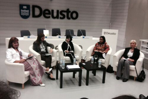 conferencia, carolina perez toledo, Naina Lal Kidwai, Carmen Becerril, Vinita Bimbhet