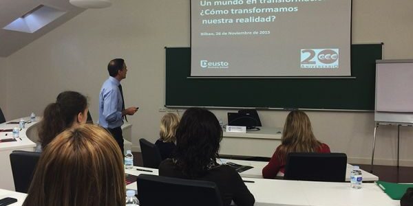 Conferencia del decano de Deusto Bussines School Guillermo Dorronsoro Un mundo en transformación¿Cómo transformamos nuestra realidad? Guillermo Dorronsoro, decano Deusto Bussines School, Innovación, Cambio