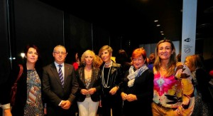 Coctel de Navidad 2015 empresarias y directivas de Bizkaia, Carolina Pérez Toledo, María Caballero, Isabel Iturbe, Matilde Elexpuru