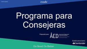 Programa Consejeras