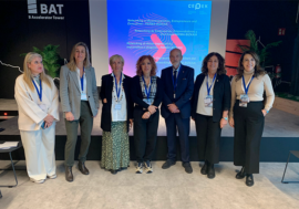 AED recibe junto con CEBEK a una delegación de empresarias de Parma (ASCOM PARMA) en BAT